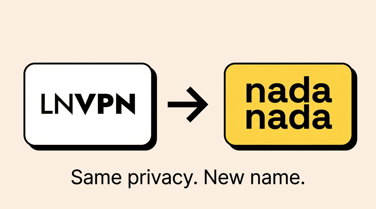 LNVPN Is Now nadanada