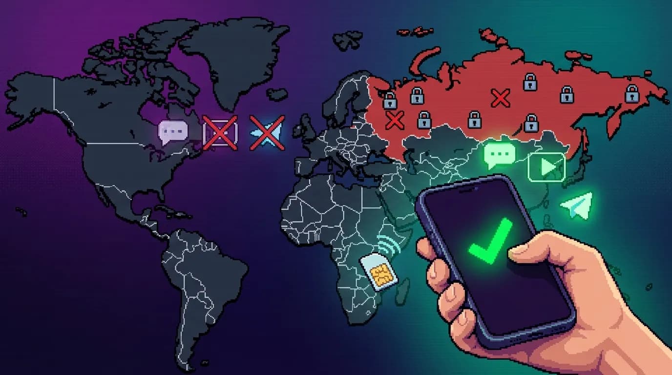 Russia's Internet Censorship in 2026: What's Blocked, What Still Works, and the Honest Truth About eSIMs and VPNs